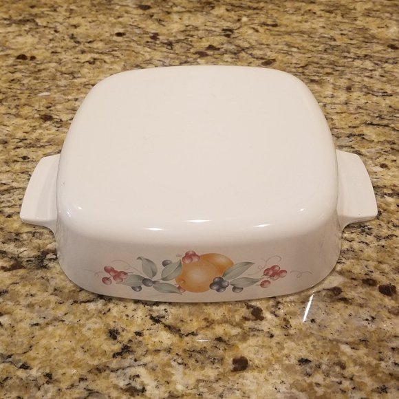 1.5 Quart Square Casserole No Lid Abundance (Corelle) by Corning - Picture 2 of 6